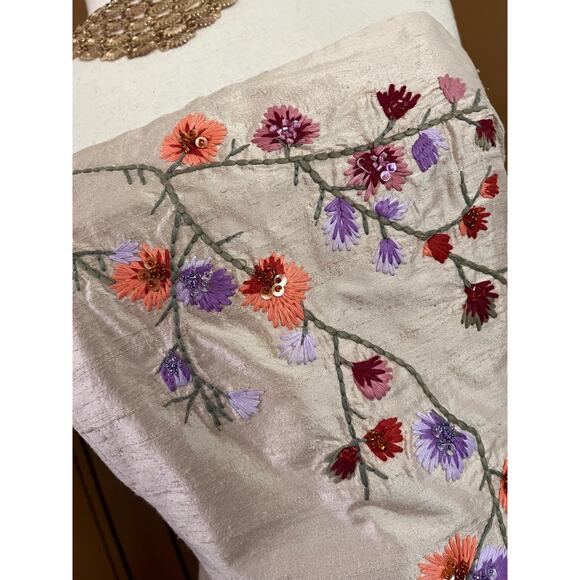 Vintage silk dress with matching bolero, size 10 - Picture 4 of 8